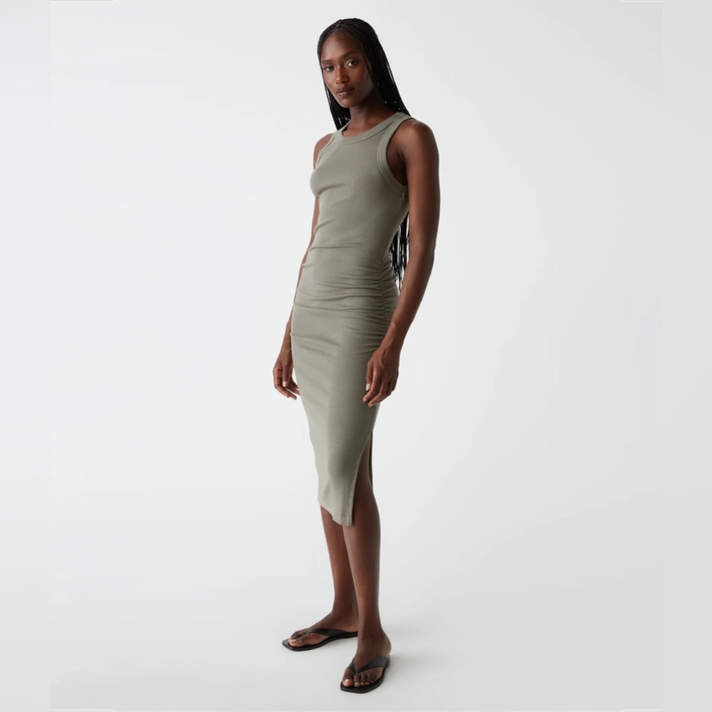 MICHAEL STARS NWT WREN ULTRA RIB DRESS - Picture 3 of 10